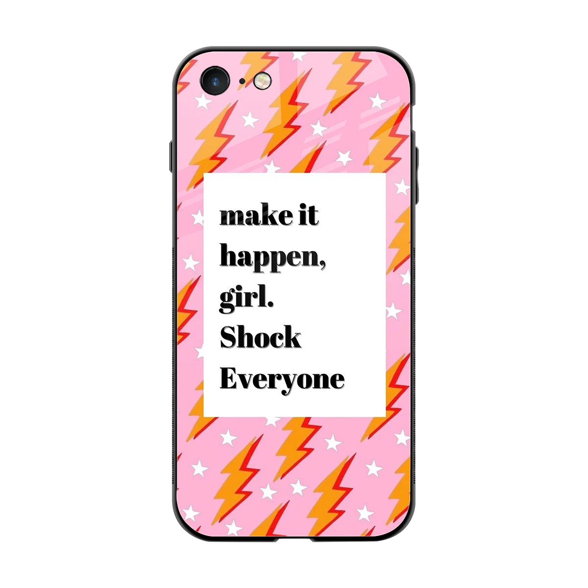 Shock Everyone back phone cover | glass case for iphone 7