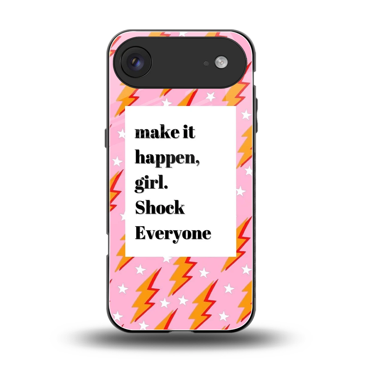 Shock Everyone back phone cover | glass case for iphone air