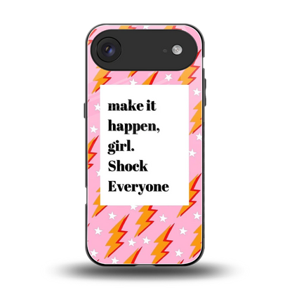 Shock Everyone back phone cover | glass case for iphone air