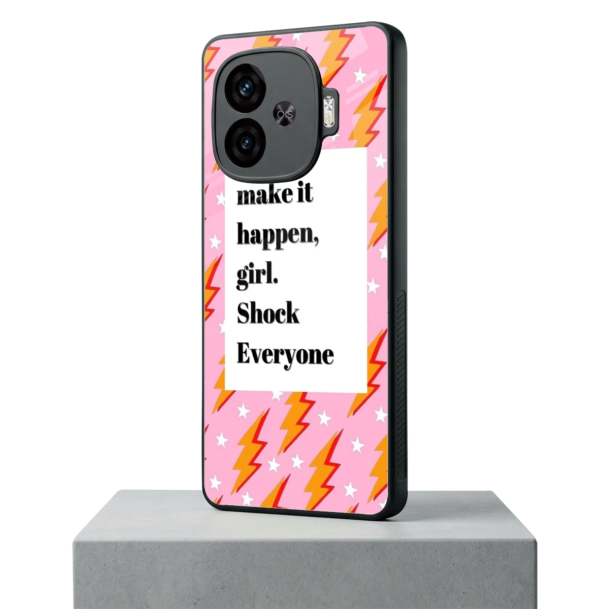 Shock Everyone iqoo neo 10r 5g mobile cover | shockproof glass phone case