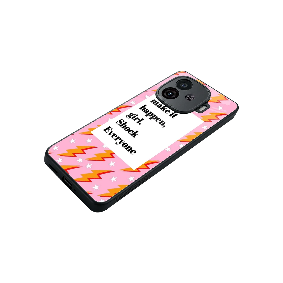 Shock Everyone stylish phone case for iqoo neo 10r 5g | glossy glass and slim fit