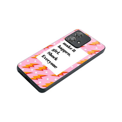 Shock Everyone stylish phone case for motorola edge 40 neo 5g | glossy glass and slim fit