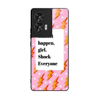 Shock Everyone back phone cover | glass case for motorola edge 50 fusion
