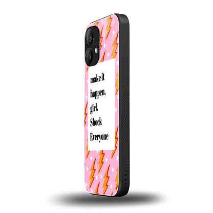 Shock Everyone nothing phone 2 mobile cover | shockproof glass phone case