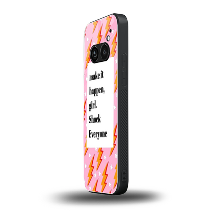Shock Everyone nothing phone 2a mobile cover | shockproof glass phone case