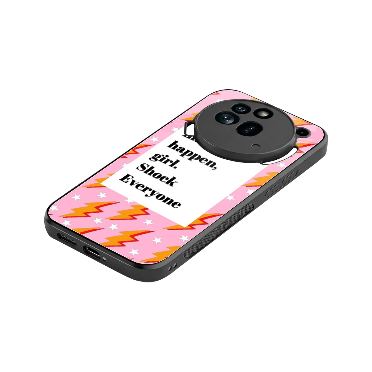 Shock Everyone stylish phone case for nothing phone 3a pro | glossy glass and slim fit