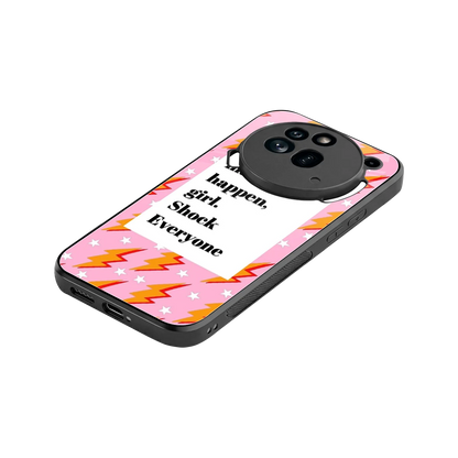 Shock Everyone stylish phone case for nothing phone 3a pro | glossy glass and slim fit