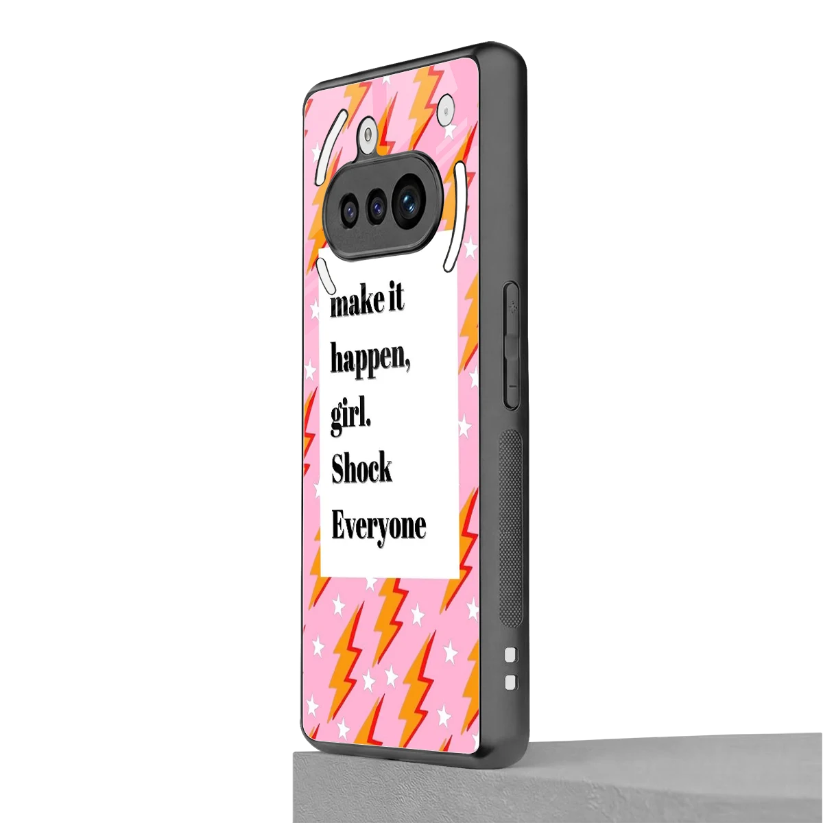 Shock Everyone nothing phone 3a mobile cover | shockproof glass phone case