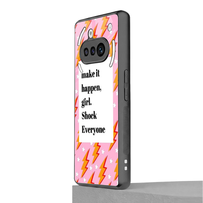 Shock Everyone nothing phone 3a mobile cover | shockproof glass phone case