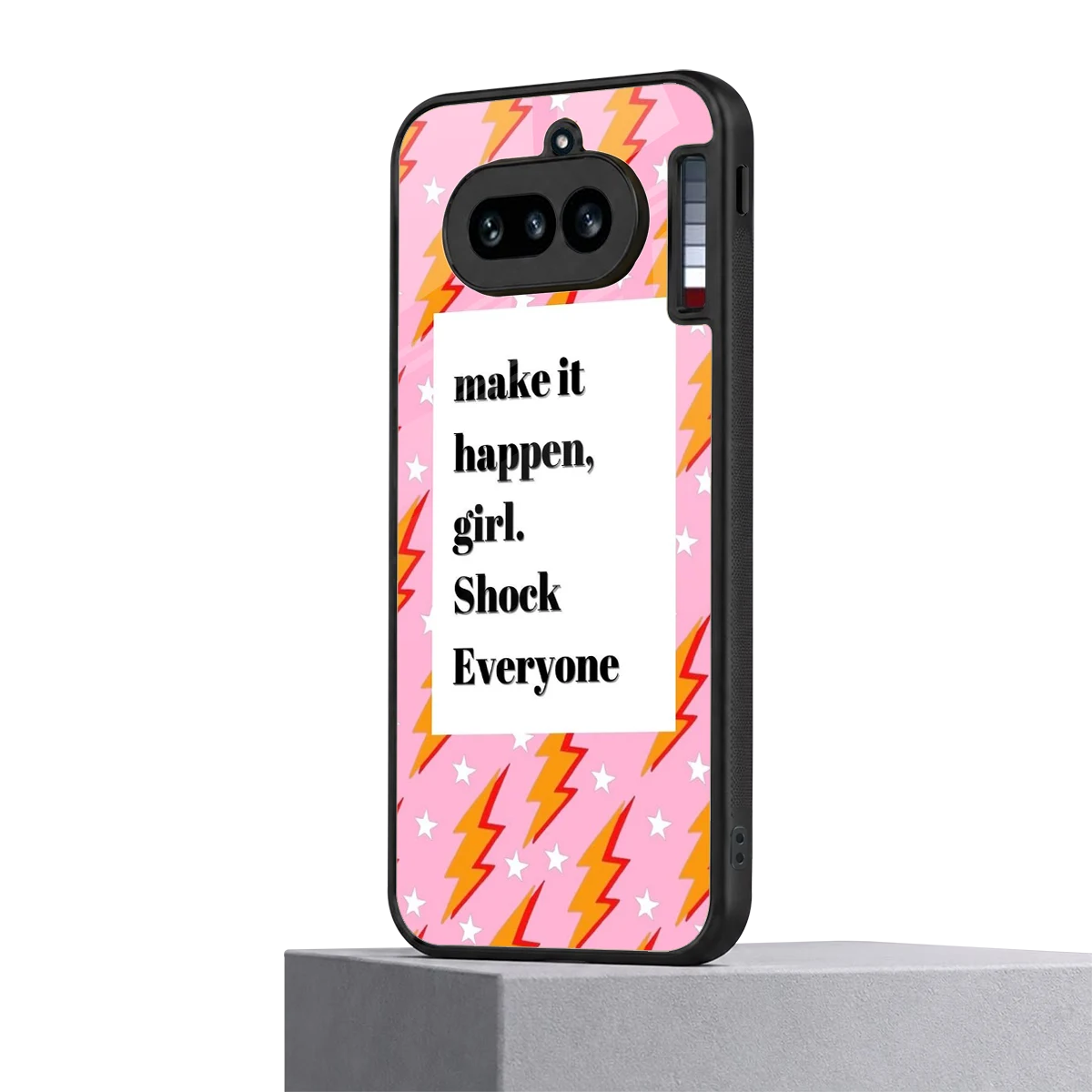 Shock Everyone nothing phone 4a mobile cover | shockproof glass phone case