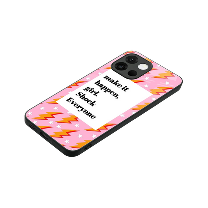 Shock Everyone stylish phone case for oneplus 13s | glossy glass and slim fit