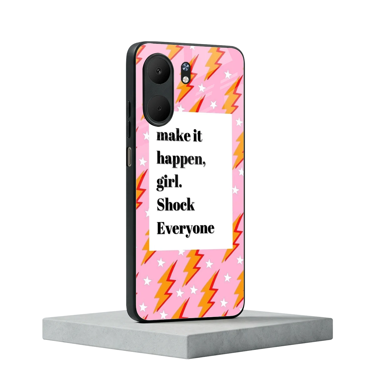 Shock Everyone oppo a5x 5g mobile cover | shockproof glass phone case