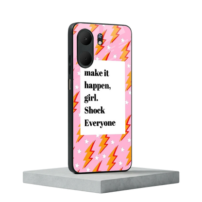 Shock Everyone oppo a5x 5g mobile cover | shockproof glass phone case