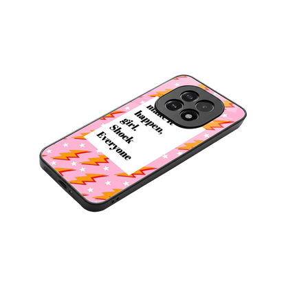 Shock Everyone stylish phone case for oppo f29 5g | glossy glass and slim fit