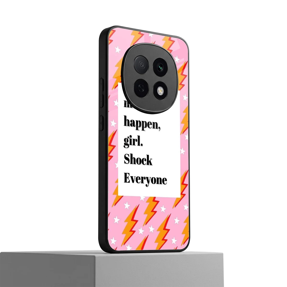 Shock Everyone oppo f29 pro 5g mobile cover | shockproof glass phone case