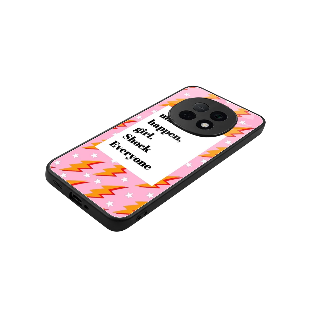 Shock Everyone stylish phone case for oppo f29 pro 5g | glossy glass and slim fit
