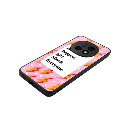 Shock Everyone stylish phone case for oppo f29 pro 5g | glossy glass and slim fit