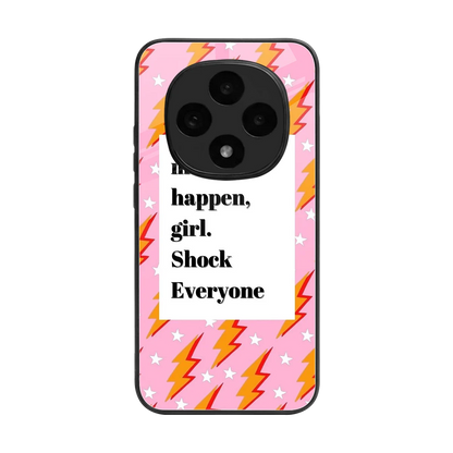 Shock Everyone back phone cover | glass case for oppo f31 pro 5g