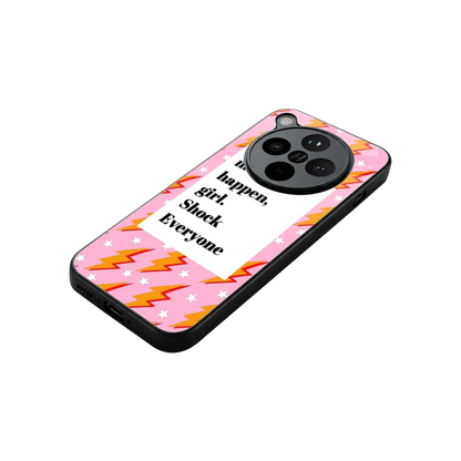Shock Everyone stylish phone case for oppo find x8 | glossy glass and slim fit