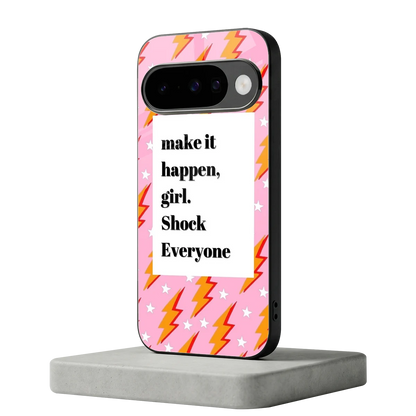 Shock Everyone google pixel 10 mobile cover | shockproof glass phone case