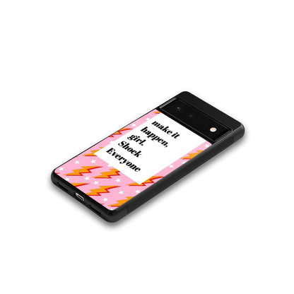 Shock Everyone google pixel 6 mobile cover | shockproof glass phone case