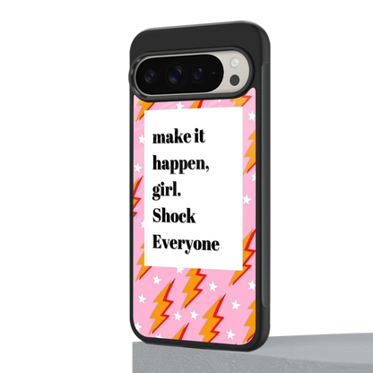 Shock Everyone google pixel 9 pro mobile cover | shockproof glass phone case