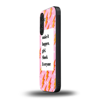 Shock Everyone samsung galaxy a16 5g mobile cover | shockproof glass phone case