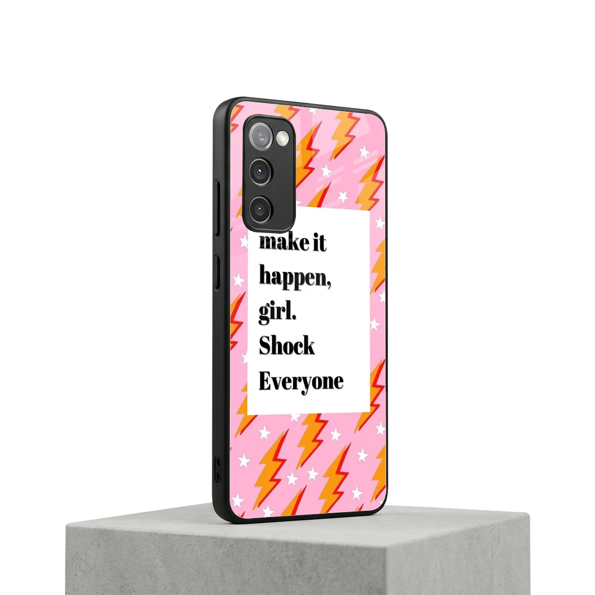 Shock Everyone samsung galaxy s20 fe mobile cover | shockproof glass phone case