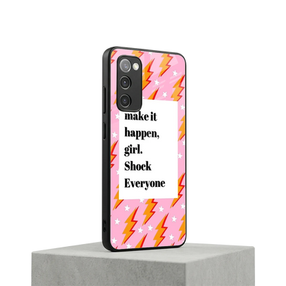 Shock Everyone samsung galaxy s20 fe mobile cover | shockproof glass phone case