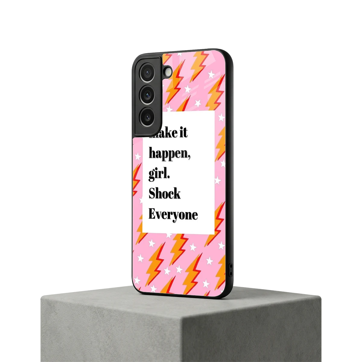 Shock Everyone samsung galaxy s22 mobile cover | shockproof glass phone case
