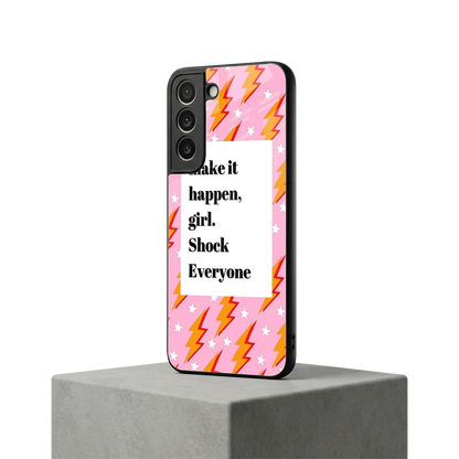 Shock Everyone samsung galaxy s22 mobile cover | shockproof glass phone case