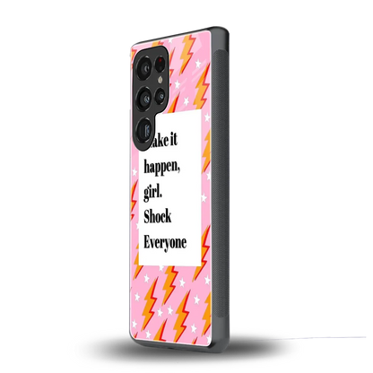 Shock Everyone samsung galaxy s25 ultra mobile cover | shockproof glass phone case