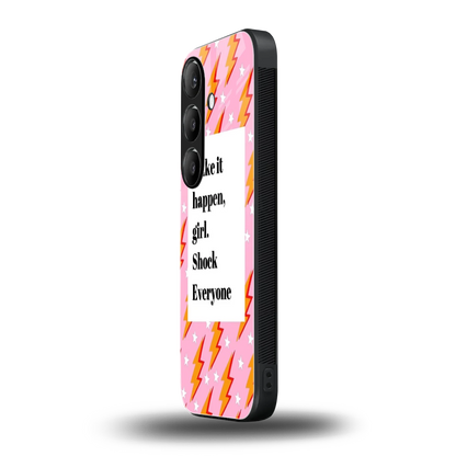 Shock Everyone samsung galaxy s24 mobile cover | shockproof glass phone case