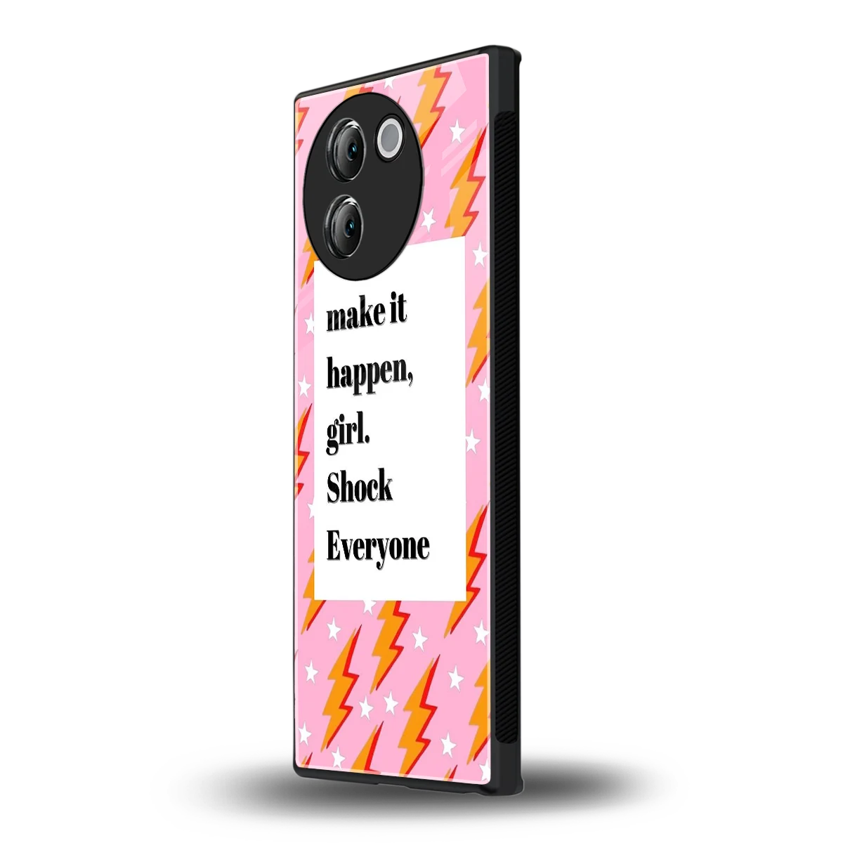 Shock Everyone vivo v30e mobile cover | shockproof glass phone case