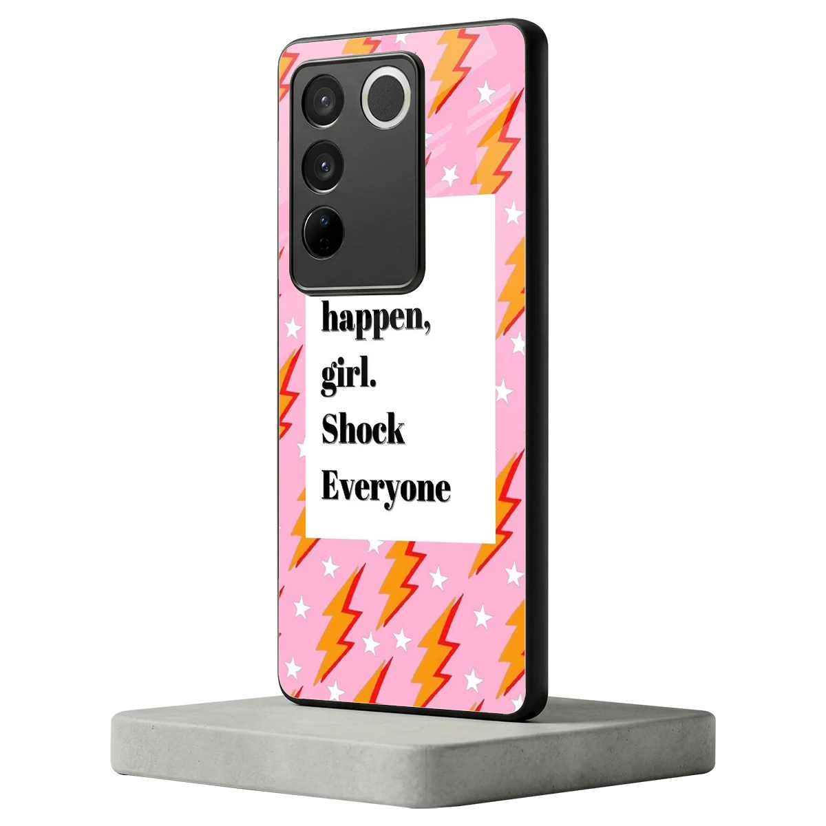 Shock Everyone vivo v27 5g mobile cover | shockproof glass phone case