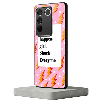Shock Everyone vivo v27 5g mobile cover | shockproof glass phone case