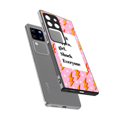Shock Everyone sleekvivo v30 pro cover with tempered glass back and TPU edges