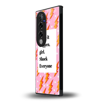 Shock Everyone vivo v40 pro mobile cover | shockproof glass phone case