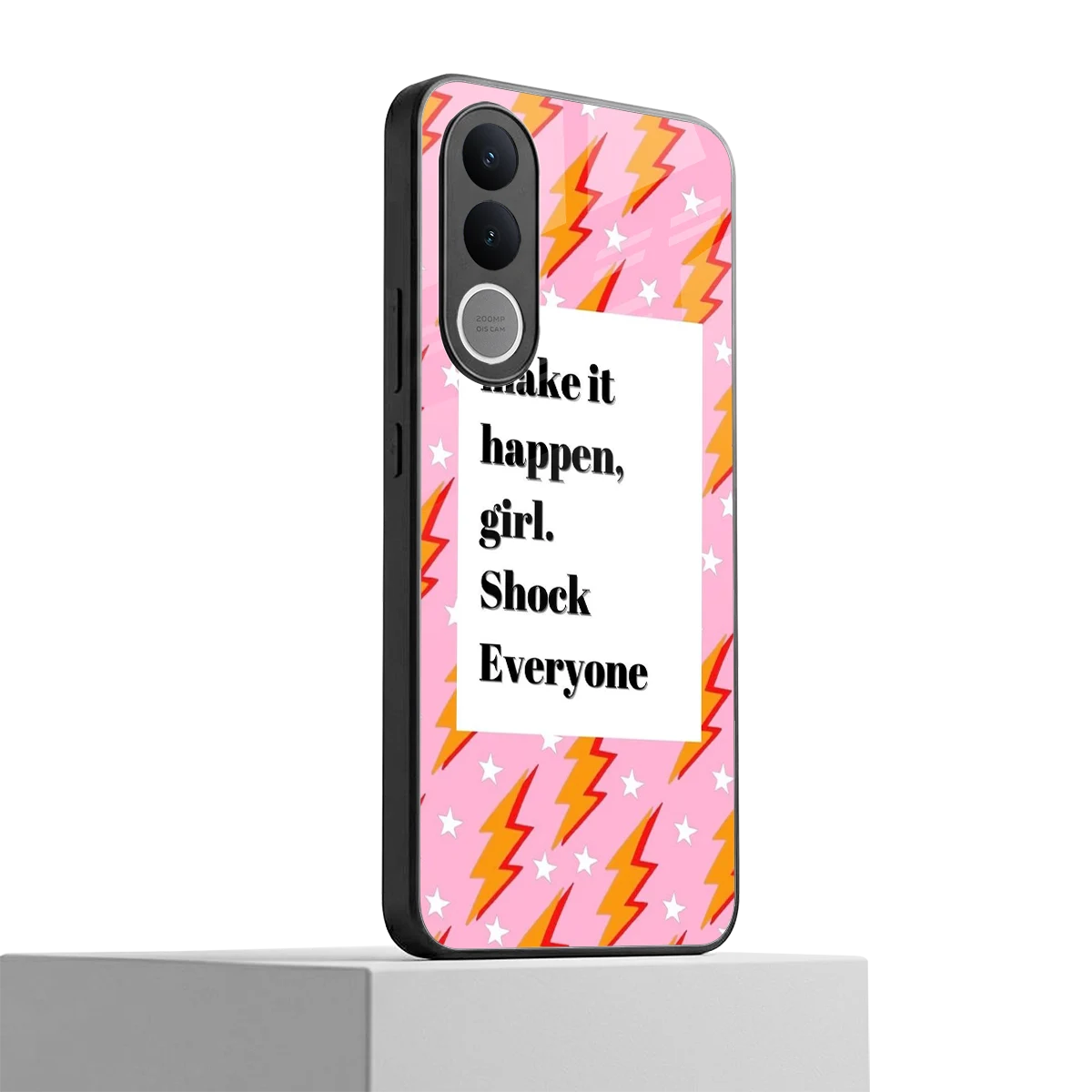 Shock Everyone vivo v70 fe mobile cover | shockproof glass phone case