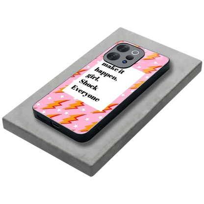 Shock Everyone stylish phone case for vivo v70 elite | glossy glass and slim fit