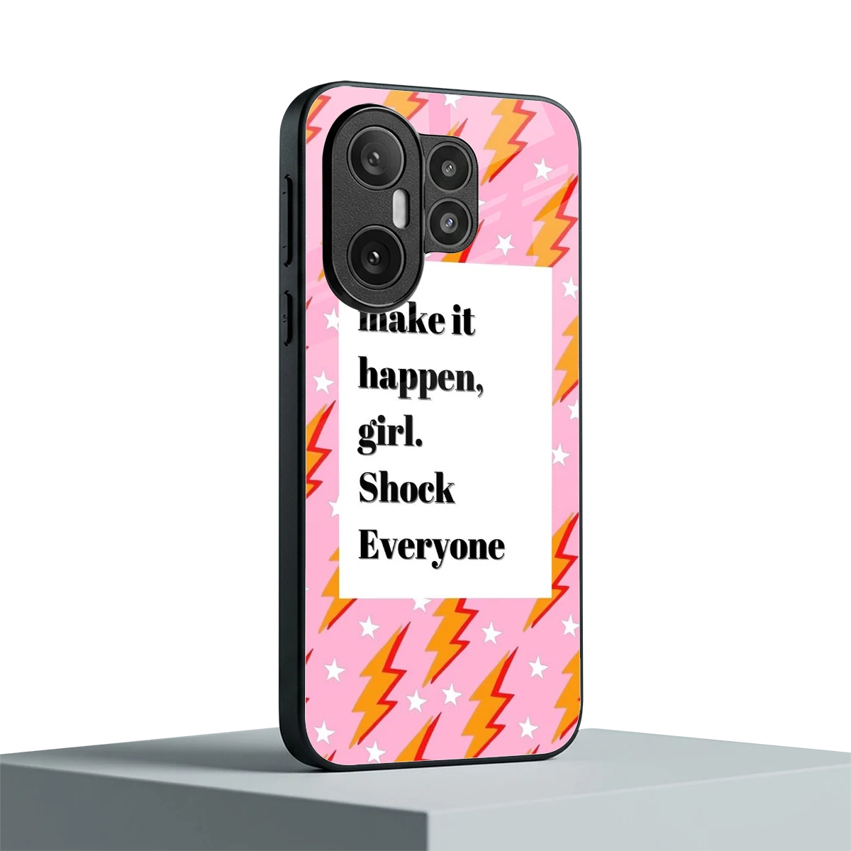 Shock Everyone vivo x200 fe mobile cover | shockproof glass phone case