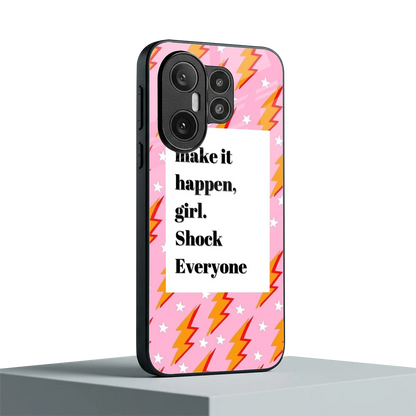 Shock Everyone vivo x200 fe mobile cover | shockproof glass phone case
