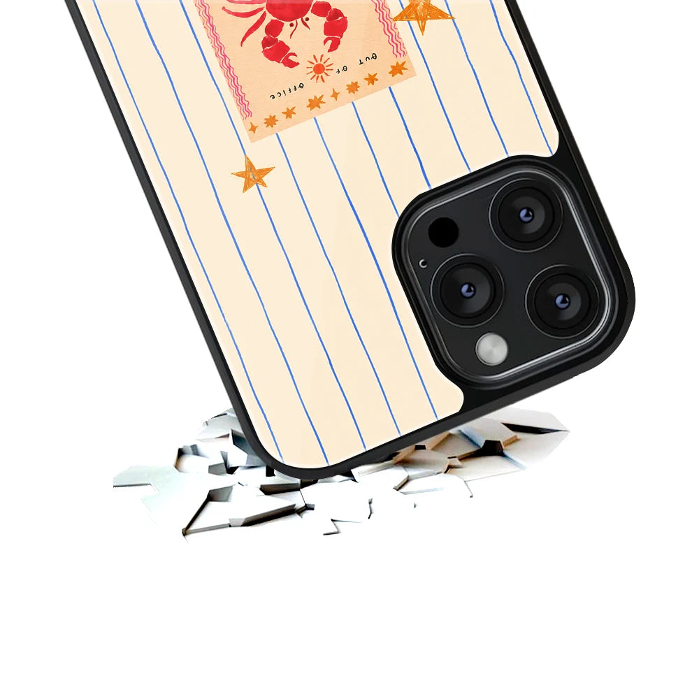 Durable Glass Back Mobile Case for iPhone, Samsung, OnePlus, Google Pixel, Redmi, Vivo, Oppo