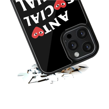 Durable Glass Back Mobile Case for iPhone, Samsung, OnePlus, Google Pixel, Redmi, Vivo, Oppo