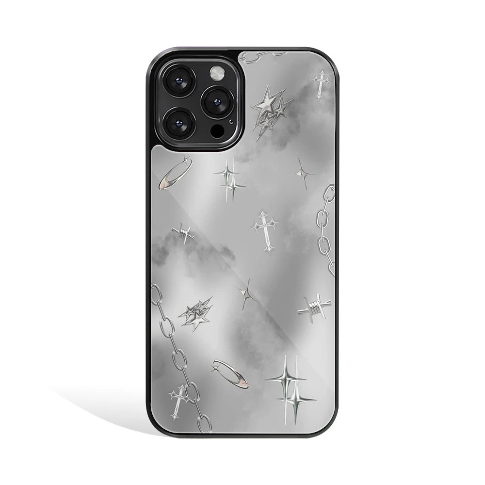 Premium Glass Back Mobile Phone Cover for iPhone, Samsung, OnePlus, Google Pixel, Redmi, Oppo, Vivo & Realme