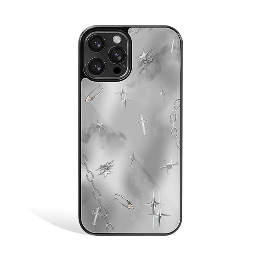 Premium Glass Back Mobile Phone Cover for iPhone, Samsung, OnePlus, Google Pixel, Redmi, Oppo, Vivo & Realme