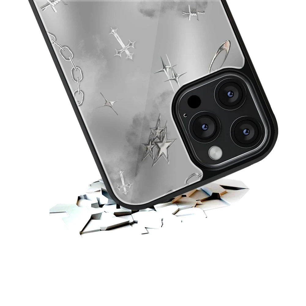 Durable Glass Back Mobile Case for iPhone, Samsung, OnePlus, Google Pixel, Redmi, Vivo, Oppo