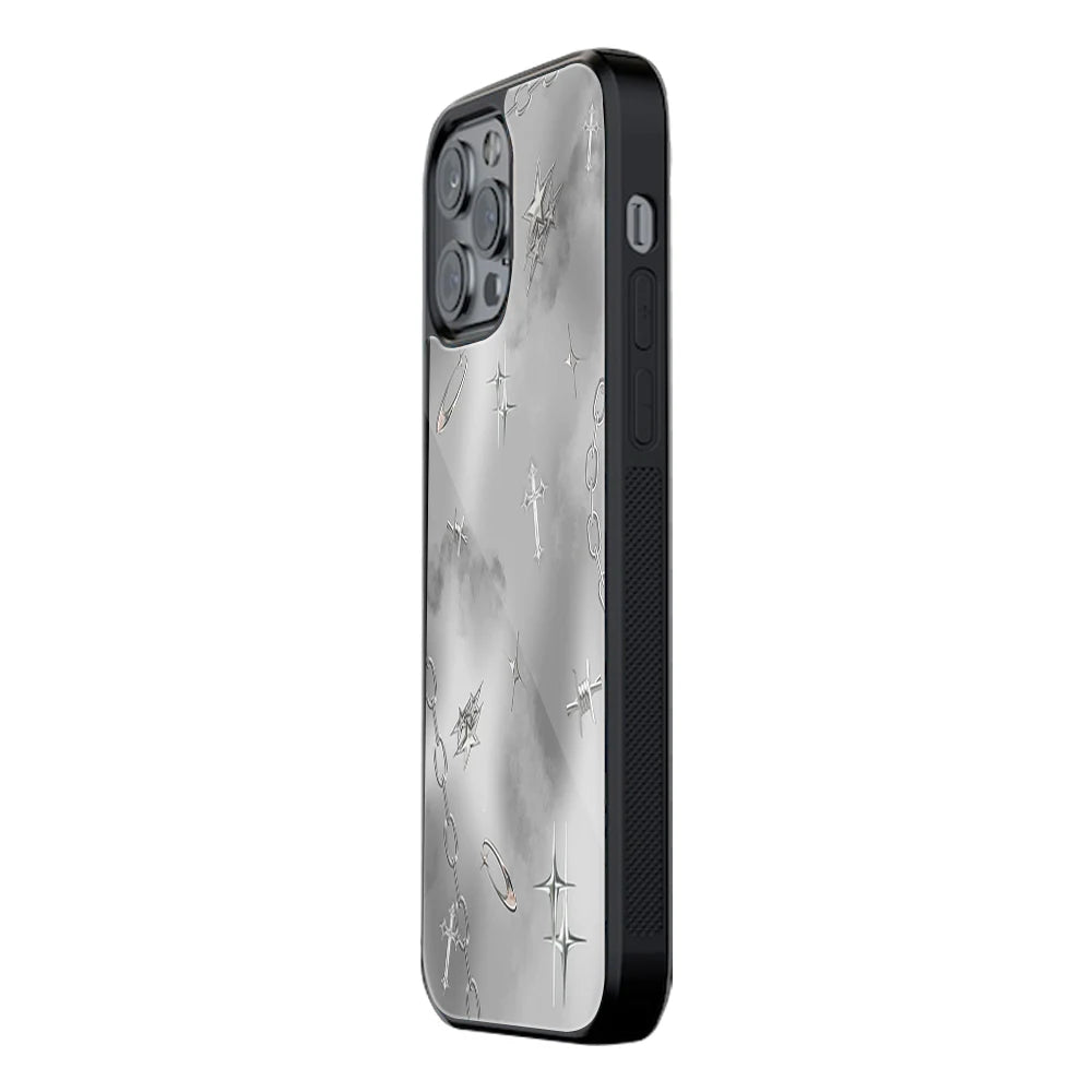 Trendy Glass Back Mobile Case for iPhone, Samsung, Redmi, OnePlus, Google Pixel, Motorola