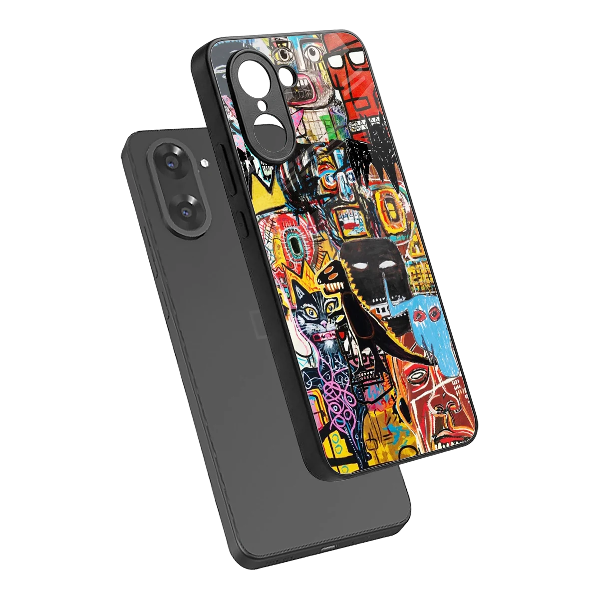 Sketch Book sleek oneplus nord ce5 5g cover with tempered glass back and TPU edges