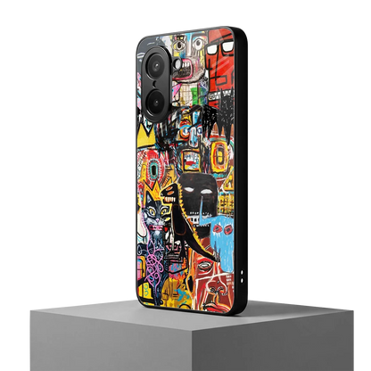 Sketch Book oneplus nord ce5 5g mobile cover | shockproof glass phone case